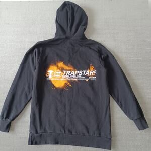 Trapstar Sweater Hoodie Men XL Black‎ Pullover Graphic Casual Streetwear Knit